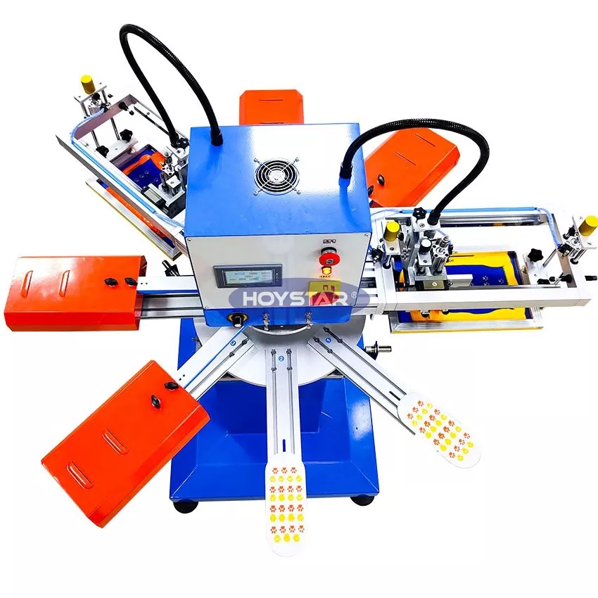 Maszyna do sitodruku w 2 kolorach