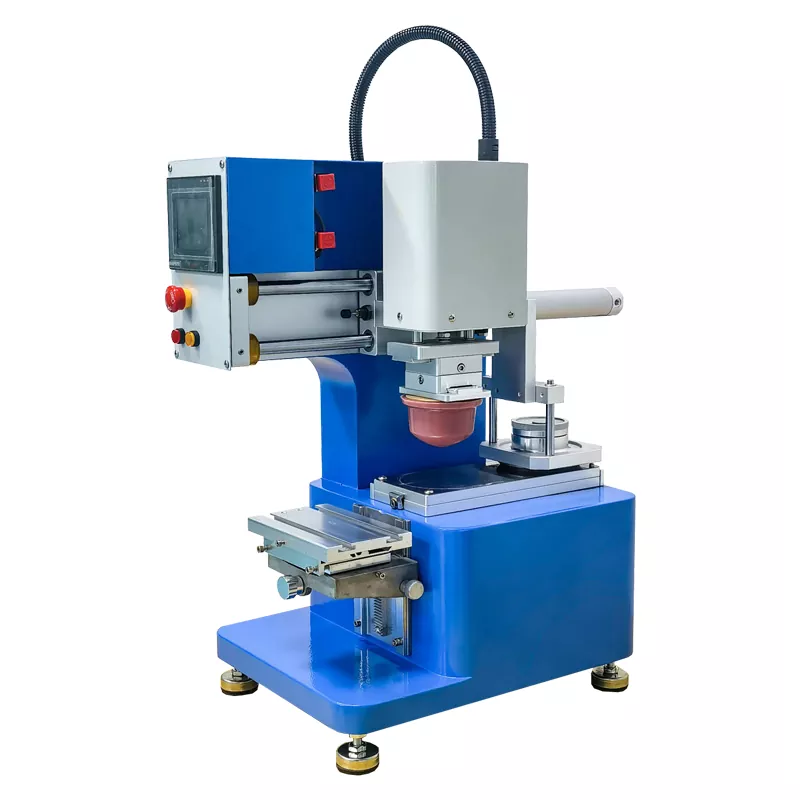 Stacjonarna jednokolorowa maszyna do tampodruku