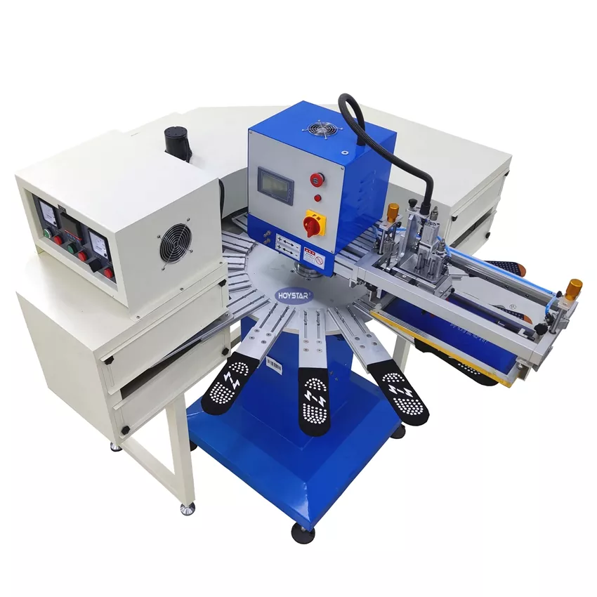 Maszyna do sitodruku w dużych rozmiarach skarpet